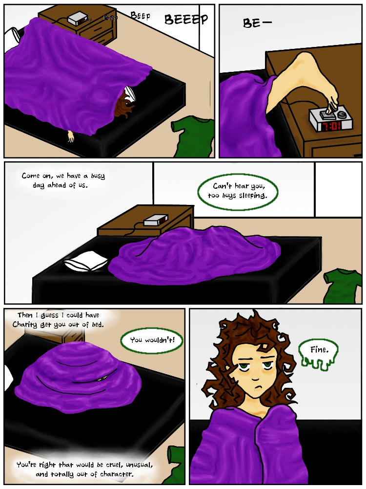Page 122: Rude awakening